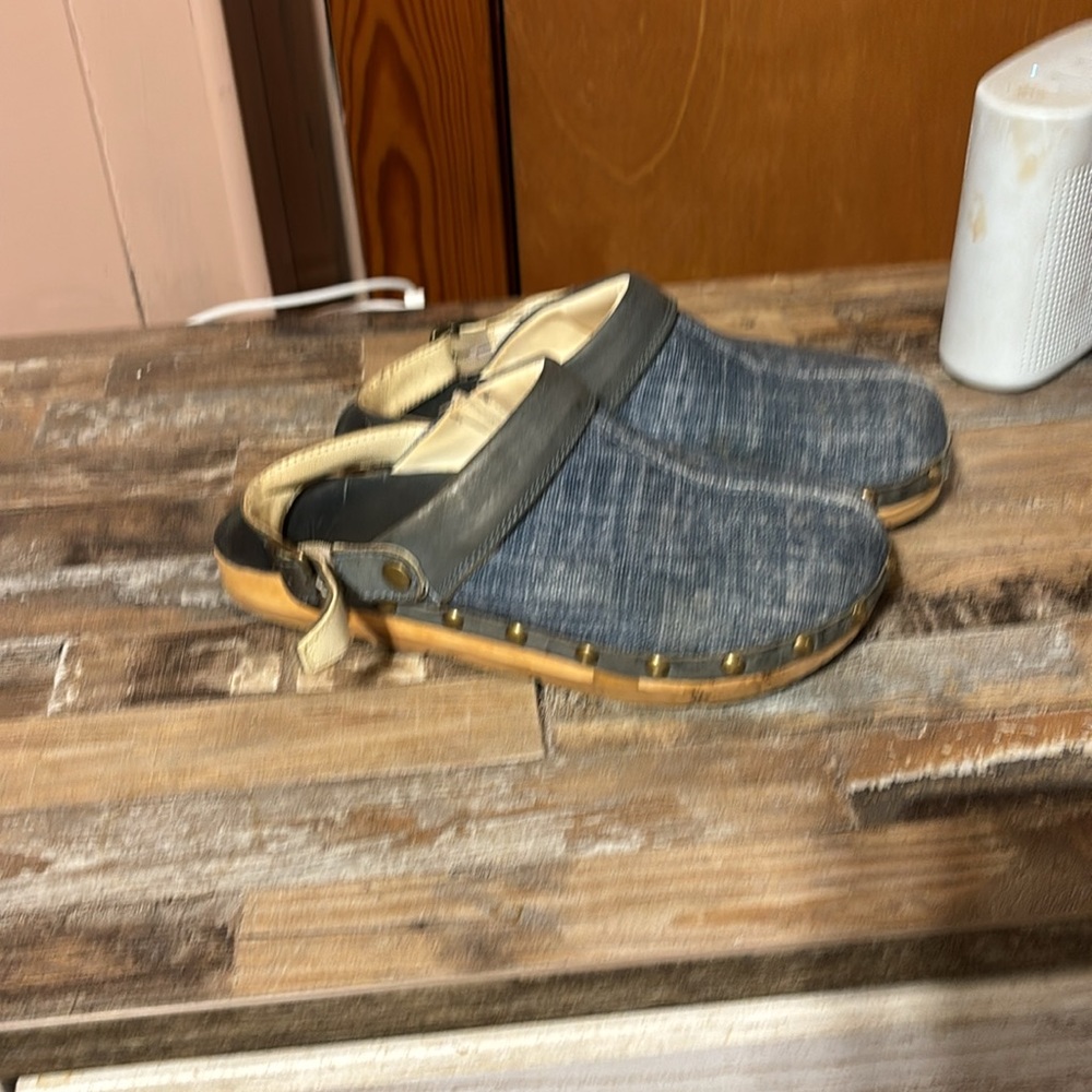 Kalso Denim Clogs